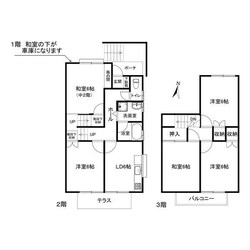 緑区曽根1丁目　貸家の物件間取画像